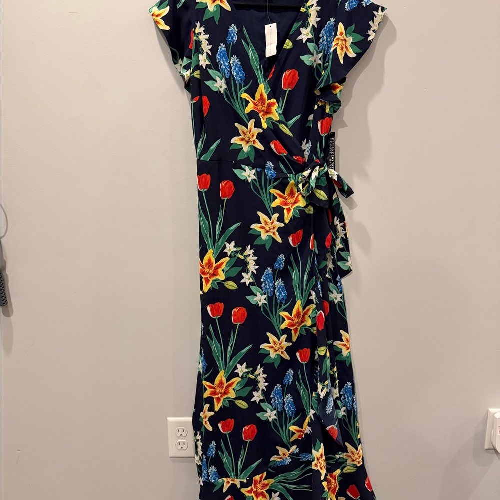 Floral Wrap Dress